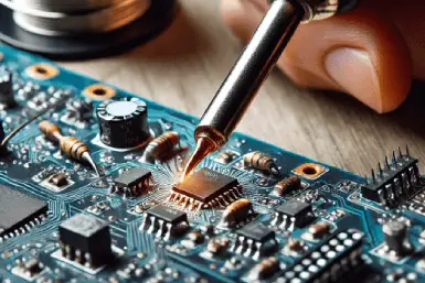 aplicando lo aprendido en el curso soldadura electrónica
