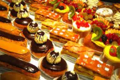 pastelería francesa fabricada en el curso